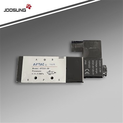 4 व्ही 310-08 डीसी 24 व्ही एअरटॅक वायवीय सोलेनोइड वाल्व्ह
